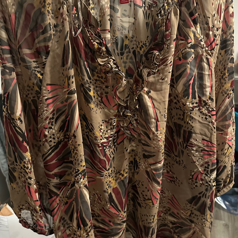 Elle Multicolor Patterned Blouse